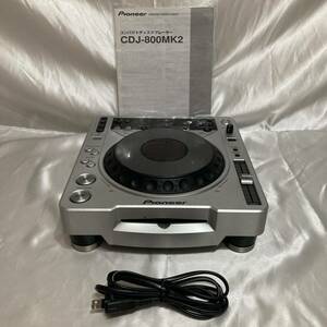 美品 CDプレイヤー パイオニア CDJ 800MK2 PIONEER DJ