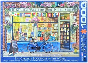 ■新古品・未開封■eurographics■Garry Walton「THE GREATEST BOOKSTORE IN THE WORLD」■1000 PIECES■48.89cm×67.63cm■ジグソーパズル