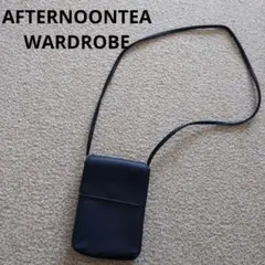 AFTERNOONTEAWARDROBE ショルダーバッグ ブラック 鞄