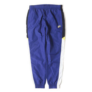 NIKE ナイキ パンツ サイズ:XL 20SS ウィンドランナー ナイロン トラックパンツ HE WIND RUNNER WOVEN SIGN PANTS ブルー ボトムス