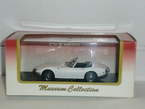 ☆1/43 京商 TOYOTA 2000GT OPEN CAR 白