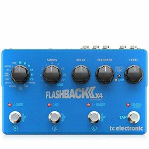 【中古】 tc electronic ディレイ FLASHBACK X4 DELAY フラッシュバック