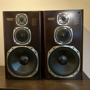 音出しOK！ ONKYO MONITOR 2000X 3wayスピーカー ペア オンキョー　Y977