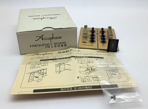 22 Accuphase アキュフェーズ FB10000 FREQUENCY BOARD 周波数ボード 箱付 説明書 付属品