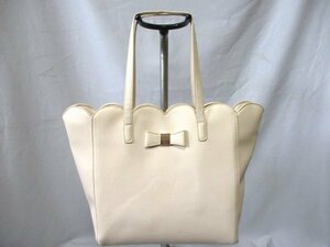 【N625】GRL/グレイル◇トートバッグ　ベージュ　W43cm