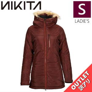 【OUTLET】 NIKITA ACER JKT BRANDYWINE Sサイズ レディース スノーボード スキー ジャケット JACKET アウトレット