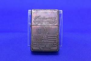 ジッポー ZIPPO オイルライター 60th Anniversary Limited Edition 60周年記念 限定 No.0467 喫煙具 着火確認済