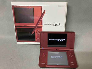 ジャンク 【初期化済み】NintendoDSi LL 本体　ワインレッド　　任天堂　ゲーム機