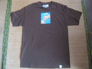 imaginary foundation Tシャツ　M　茶　１００％COTTON　新品　MADE　IN　USA