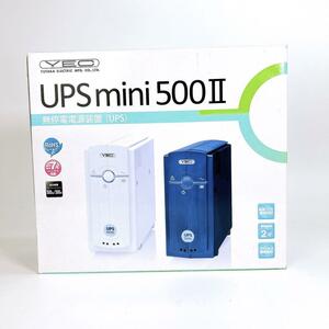 【ほぼ未使用】最新版 ユタカ電機製作所 無停電電源装置 UPSmini500Ⅱ