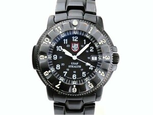 LUMINOX(ルミノックス)　ナイトホーク 3400　紳士腕時計　F-117 　クォーツ　838889AB8453CB
