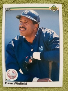 ★DAVE WINFIELD UPPER DECK 1990 MLB #337 NEW YORK YANKEES デイブ・ウインフィールド ニューヨーク・ヤンキース UD HOF