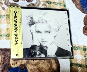 38XP87　金シール帯　 マドンナ　MADONNA バーニングアップ　西ドイツ盤　税表記なし　定価3800円 　RARE　　送料無料