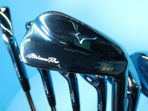 ミズノ Mizuno Pro 221 LTD BLUE/DG TOUR ISSUE 7本セット/S200/34 3936