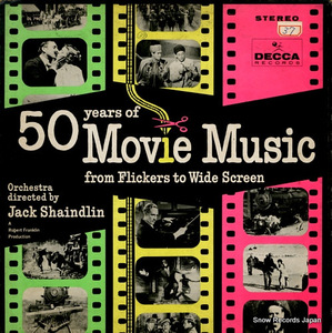 ジャック・シャインドリン 50 years of movie music DL79079