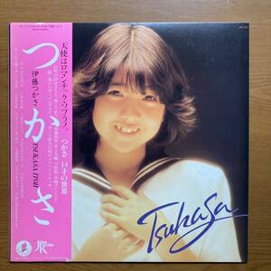 伊藤つかさ　つかさ　LP レコード　帯　歌詞　カード付