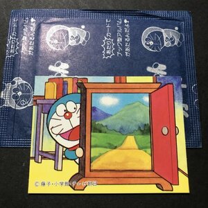 昭和当時物！　カルビー　ドラえもん　名場面その41　①　※未開封開封品　小判カード　80年代サイズ　駄菓子屋 昭和 レトロ　【管478】