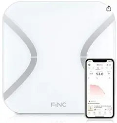 自動記録 FiNC SmartScale スマホ連動 は 体重計 ヘルスメーター