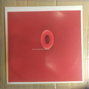 Underworld「push upstairs」英12”レコード 1999年 ★★electro housetechno alternative rockエレクトロハウステクノアンダーワールド