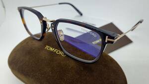 トムフォード 眼鏡 ブルーカットレンズ 送料無料 アジアンモデル 税込 新品 TF5862-D-B 052 ハバナカラー