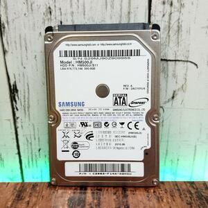 【正常判定】SAMSUNG HDD 2.5インチ 9.5㎜ 500GB 使用時間 23時間 ハードディスク パソコン