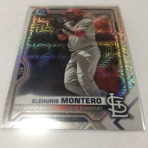 ★MLB 2021 topps BOWMAN MEGA Mojo ELEHURIS MONTERO ★即決