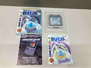 GBC ゲームボーイカラー ポケットモンスター銀 箱 説明書付属