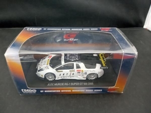 EBBRO 1/43 JLOC MURCIE RG-1 SUPER GT 500 2005 AKTIO No.88 WHITE