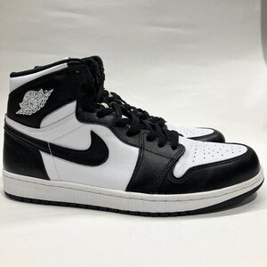 28.5cm AIR JORDAN 1 RETRO HIGH OG 555088-010 エア ジョーダン1 レトロ ハイ オリジナル ブラック メンズ スニーカー 45675 TH107568