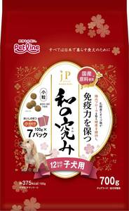 ジェーピースタイル 和の究み 小粒 12か月まで子犬用【国産/アルミ小分け】 700g(100g×7)