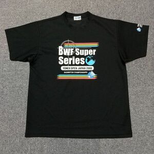 ◇ ヨネックス BWF Super Series 2008 JAPN OPEN Tシャツ Sサイズ YONEX ◇