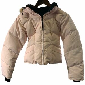 【77-1-1122】【中古/80】CANADA GOOSE Bomber Down Jacket 難あり カナグース ボンバーダウンジャケット 6001LIT XS/TP