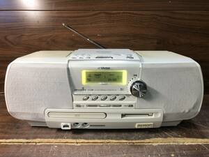 Jラ1108　Victor ビクター CD-MD ラジオ RD-M2-W メモリーポータブルシステム クラビア Clavia