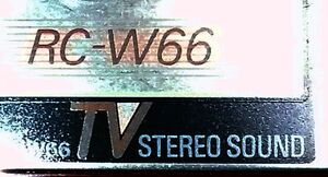 レトロ　昭和　ラジカセ　ビクター　VICTOR 　ダブルカセット　ＲＣ－Ｗ66　使えますが　現状・ジャンクで