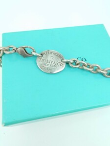 TIFFANY ティファニー プレート　ネックレス　　シルバー925