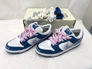 ★ナイキ　NIKE　SB　FN7819-400　Born x Raised　箱　替えひも付き　中古　スニーカー　シューズ