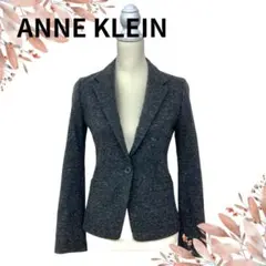 ANNE KLEIN アンクライン テーラードジャケット レディース グレー M