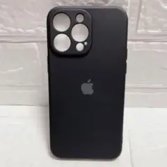 iPhone14 Pro Maxケース Appleマーク マットブラック