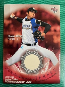 2013 BBM Baseball Cards 2nd Version 大谷翔平 Card Shop限定　CL07ノンメモラビアカード 