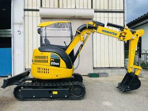 ユンボ ●KOMATSU ●小松●PC20UU-5●２トンクラス●1354hrs●下取りOK