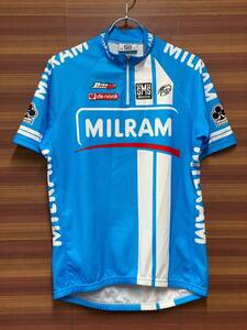 IH566 サンティーニ Santini 半袖 サイクルジャージ 青 XL