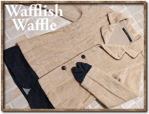 ☆Wafflish Waffle　ワッフリッシュワッフル　パイルジャケット　ベージュ☆