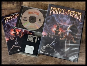 送無 激レア 富士通 FM TOWNS 92年発売 プリンス・オブ・ペルシャ Prince of Persia CD-ROM リバーヒルソフト Riverhill PCゲーム ソフト