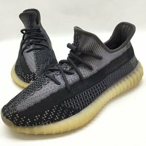 ■Adidas アディダス YEEZY BOOST 350V2 ＃FZ5000 サイズ28.5㎝ ブラック×グレー ニットスニーカー 中古品 /0.65kg