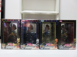 新品未開封 メディコス スタチューレジェンド ジョジョの奇妙な冒険 影ディオ 4種セット DIO