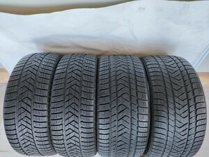 245/45R19 275/40R19 バリ山4本 送安 ピレリWINTER SOTTO ZERO 3 スタッドレスマセラティ承認ベンツW222 245/45ZR19 275-40-19 AUDI BMW A6