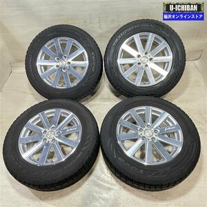 225/65R17 CX-5 CX-8 等 ヴェネルディ 7-17+52 5H114.3 トーヨー MK4α 17インチ スタッドレス 4本セット 009k