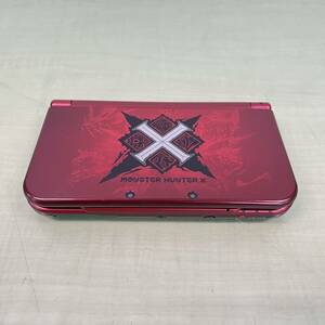 ■ NINTENDO 任天堂 ニンテンドー New3DSLL モンスターハンタークロス仕様 カセット付き 初期化済 