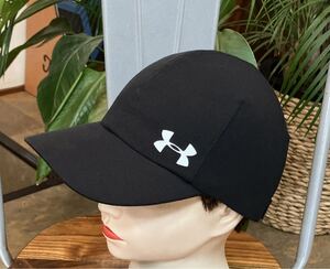 UNDER ARMOUR／アンダーアーマー／ランニングキャップ／ブラック／フリーサイズ