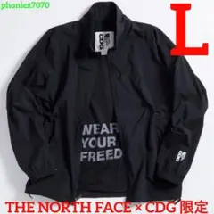 THE NORTH FACE × CDG WIND JACKET【Lサイズ】黒